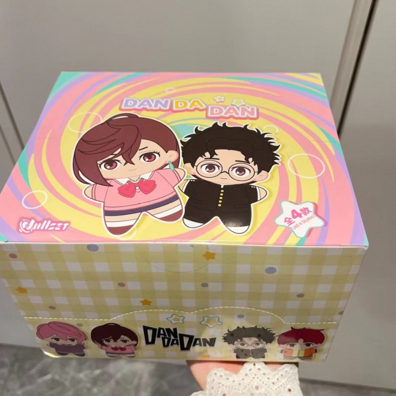 Mystery Box Blind Bag - Оригинальный плюшевый брелок-сюрприз Nullset Dandadan Momo