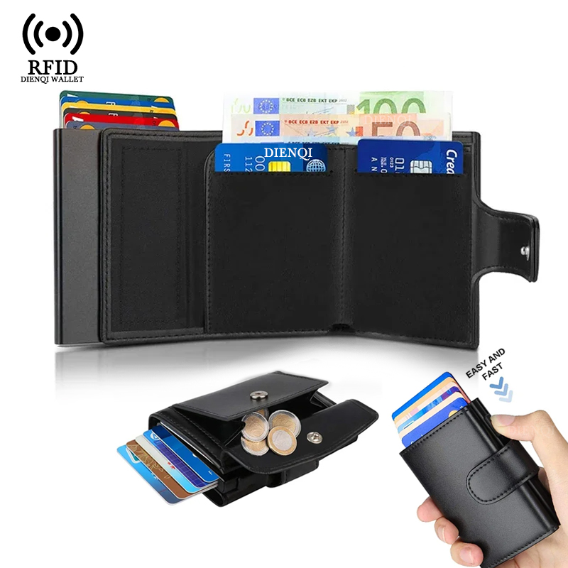 Металлический чехол для визитн – обзор и цена Card Top Loader