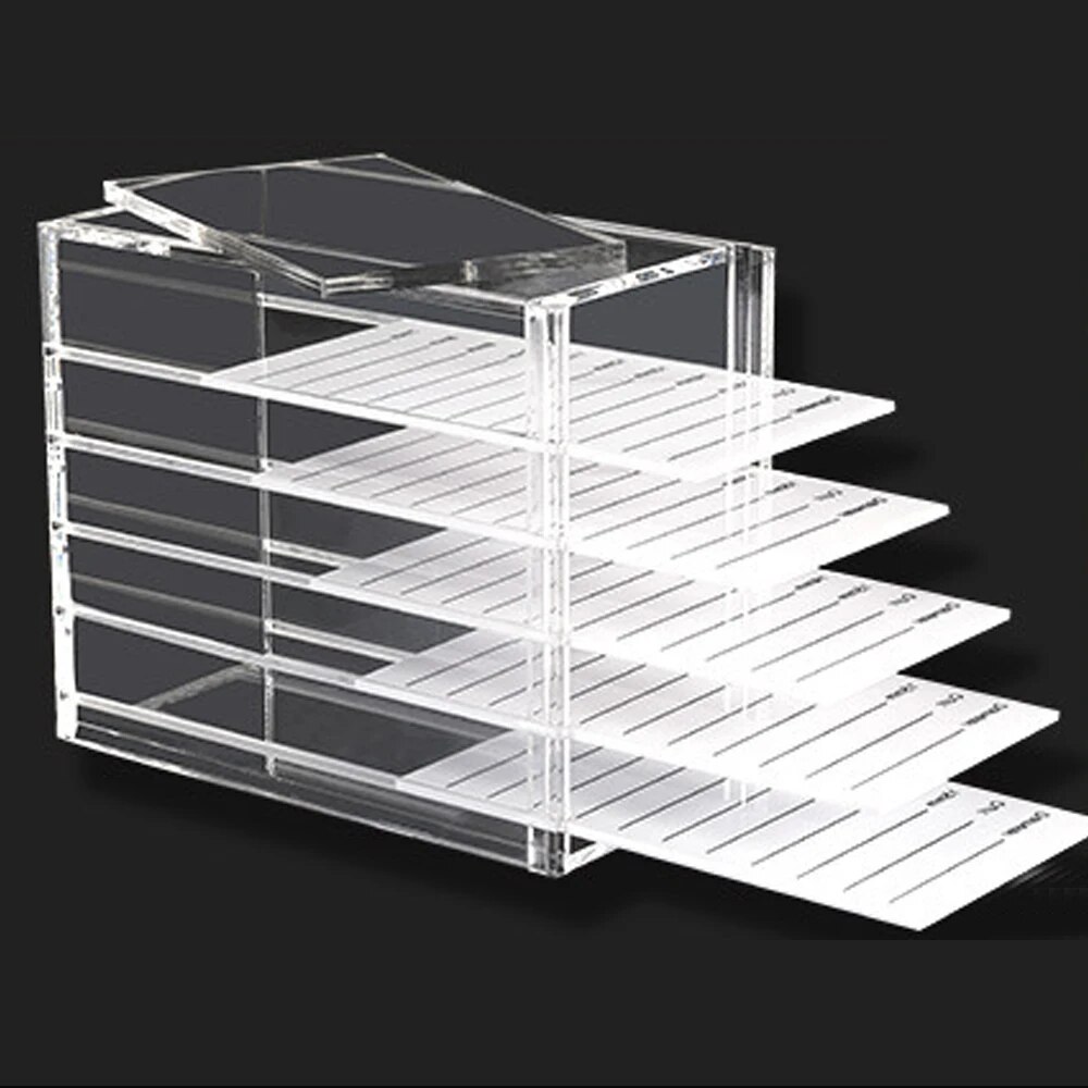 5-слойный ящик для хранения на – обзор и цена Display Case Acrylic