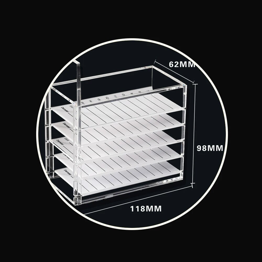 5-слойный ящик для хранения на – обзор и цена Display Case Acrylic