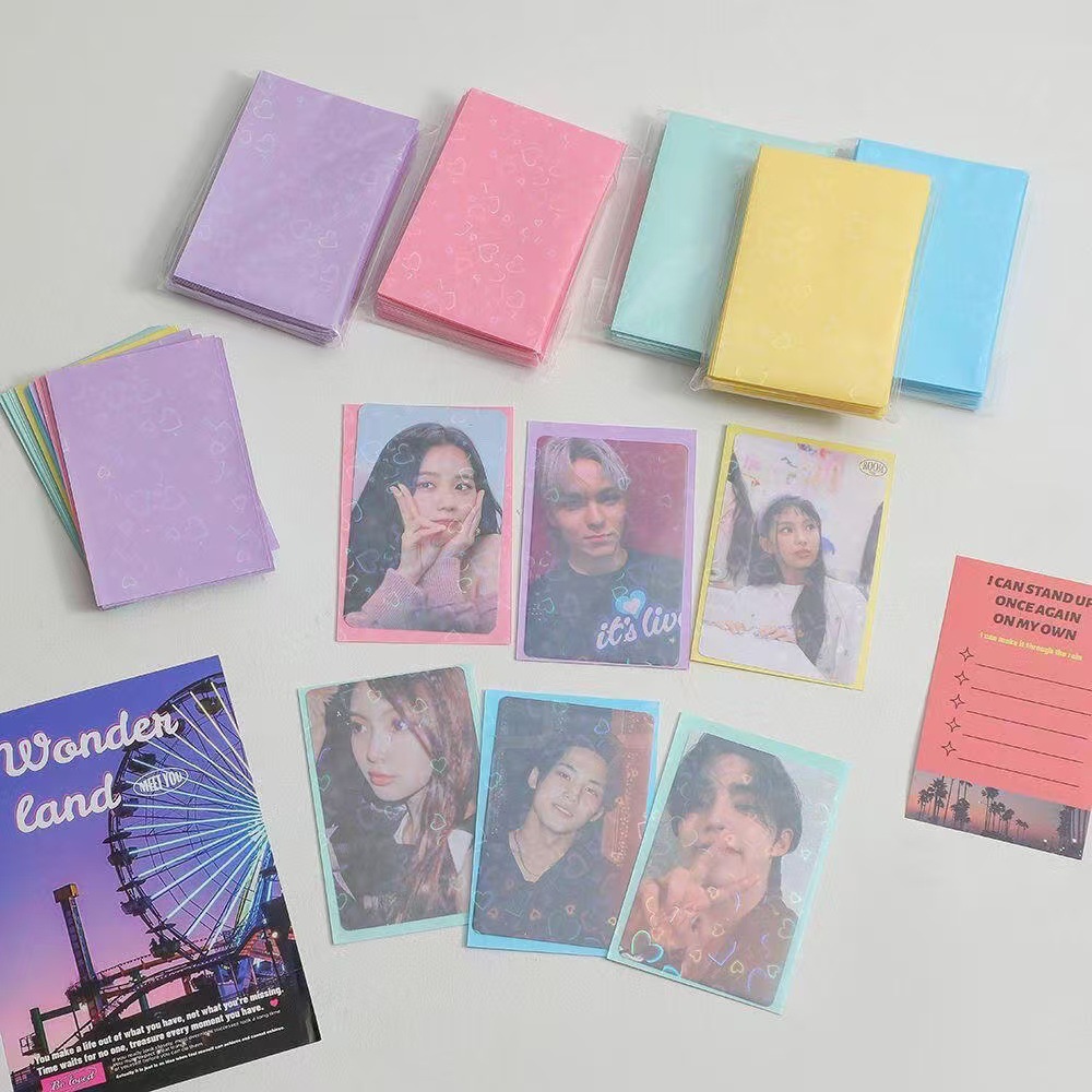 50 шт. лазерных карточек в фор – обзор и цена Card Penny Sleeve