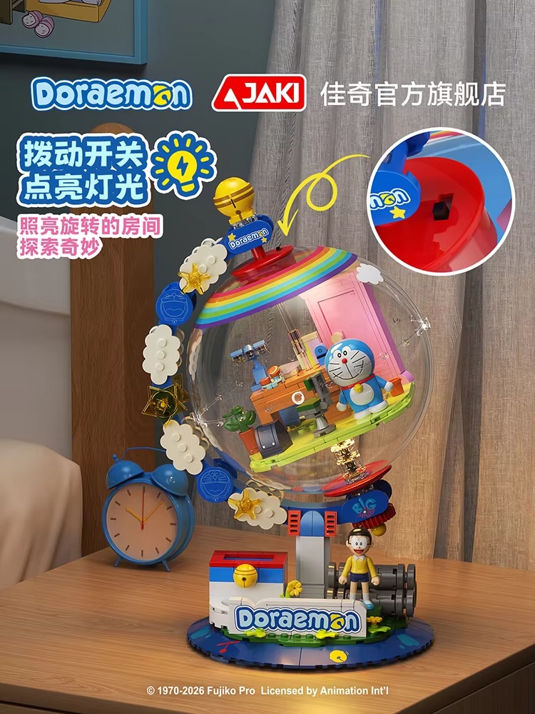 JAKI Doraemon Лицензированный  – обзор и цена Lego Set Technic
